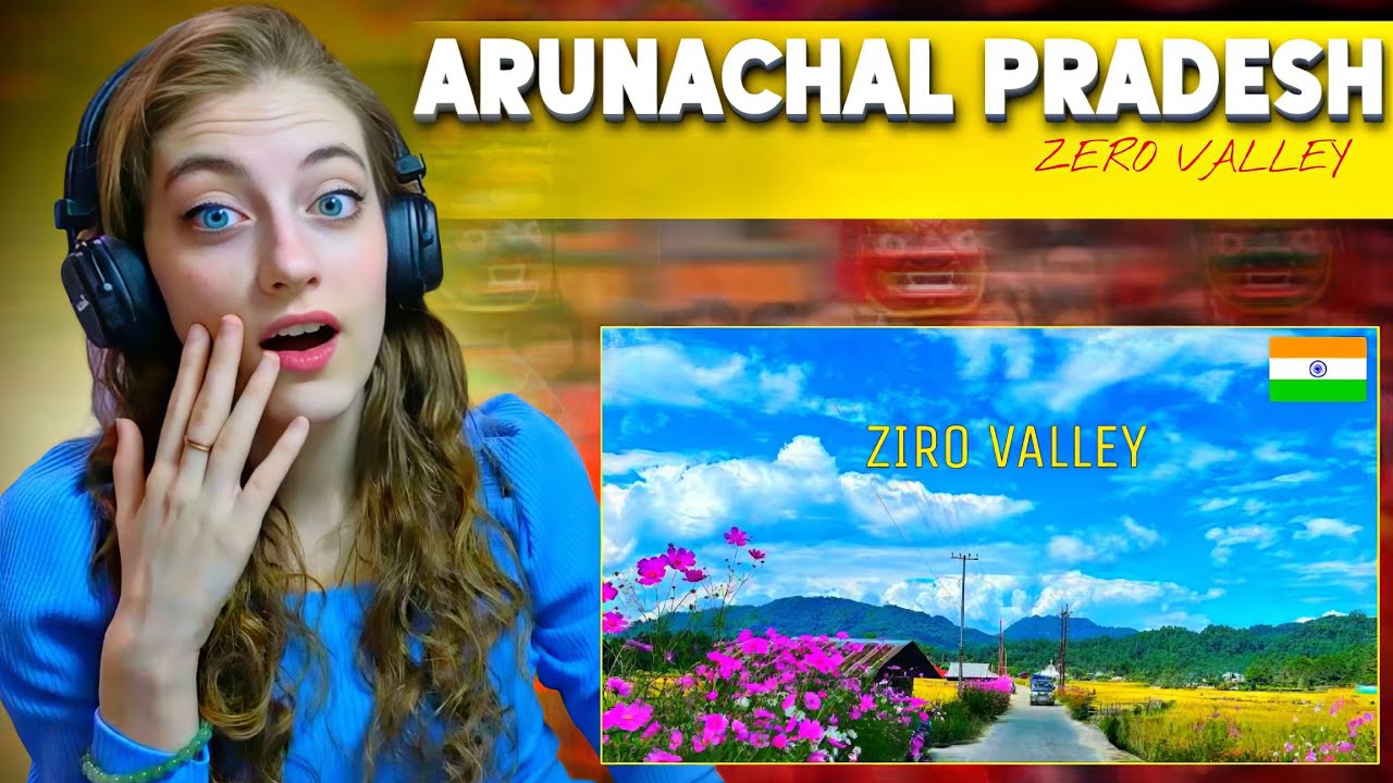 ZIRO VALLEY ARUNACHAL PRADESH | RUSSIAN GIRL REACTION | MANDY MISRA