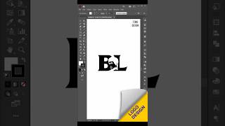 Creative logo design ideas using Adobe Illustrator or CorelDRAW #shorts  #america #brucelee #kungfu