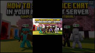 Setup Simple Voice Chat in Minecraft Server #viral #voicechatplugin #minecraft #pluginsetup #pw