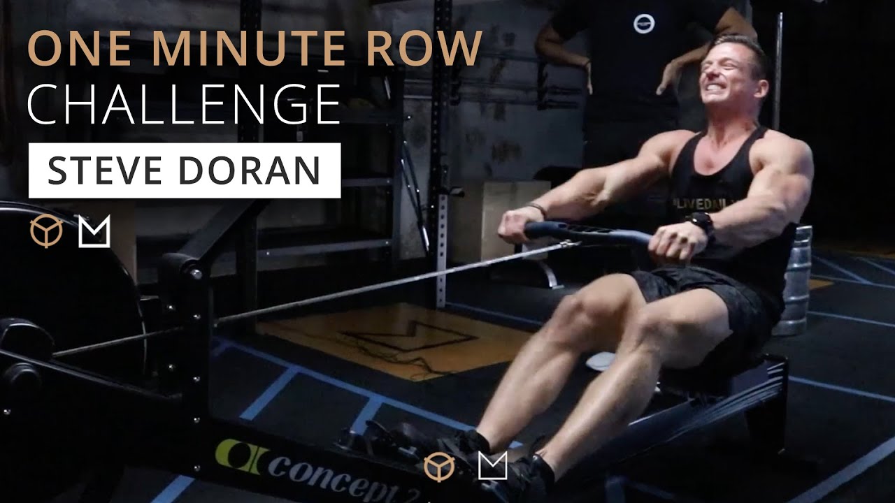 Minboso One Minute Row Challenge With Steve Doran