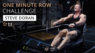 Minboso One Minute Row Challenge With Steve Doran