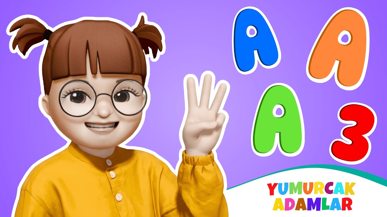 Alphabet Song - 3 times aaa 3 times bbb - Alphabet Rhyme - Nursery