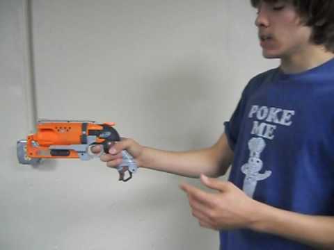 Como girar sua arma Nerf