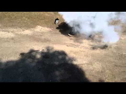 Black powder explosion