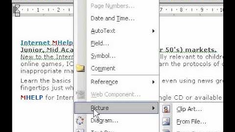 Microsoft Office Word 2003 Create a drawing
