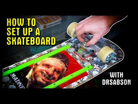 როგორ დაარეგულირო სკეიტი - HOW TO SET UP A SKATEBOARD