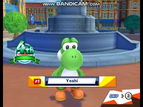 Mario And Sonic London 2012 Yoshi Losing Animation London Party