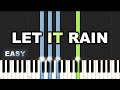Michael w smith  let it rain  easy piano tutorial by extreme midi