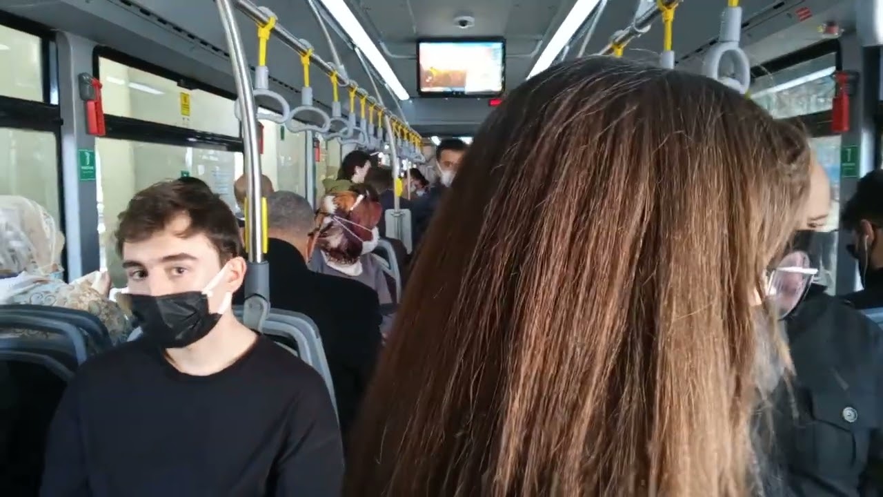 (Yeni Metrobüs) Otokar Kent XL Uzun Yolculuk + Boğaz Manzaralı (34AS)
