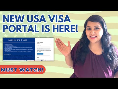The New USA Visa portal is LIVE 🇺🇸 - Everything you need to know + Steps to take right now
