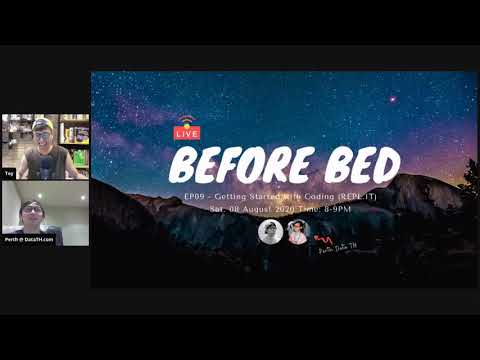 Before Bed EP09 - Getting Started with Coding REPL IT