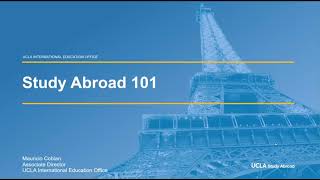 Study Abroad 101 - GLOW 2021
