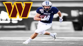 Luke McCaffrey Highlights 🔥 - Welcome to the Washington Commanders