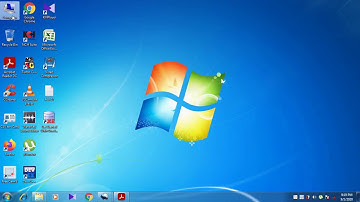 Start Menu, Task Bar, Computer Icon, Starting and Closing Applications.