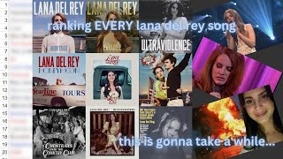 ranking every lana del rey song as a new fan