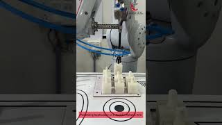 Palletizing Application on Industrial Robotic Arm