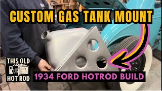 Custom Sheetmetal gas tank mount