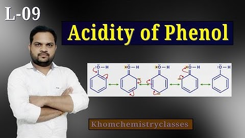Acidic Nature of Phenol || Explain by Resonance with Q&A| L-9