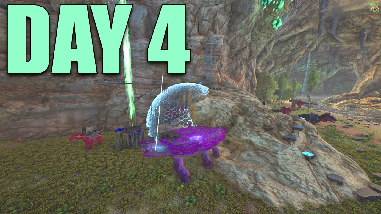 Defending Our CENTER UWC From The Alpha Tribe! | Ark PvP