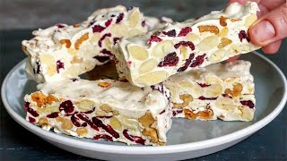 Soft and Chewy Nougat: A Homemade Christmas Favorite