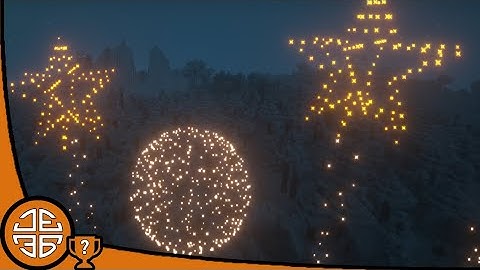 How To Make all Firework Types in Minecraft Bedrock