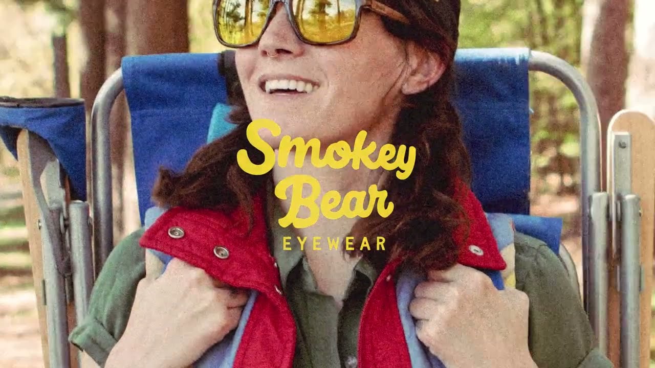 Preview of CAMP Eyewear Glacier Polarized Sunglasses - Smokey Bear Edition Video
