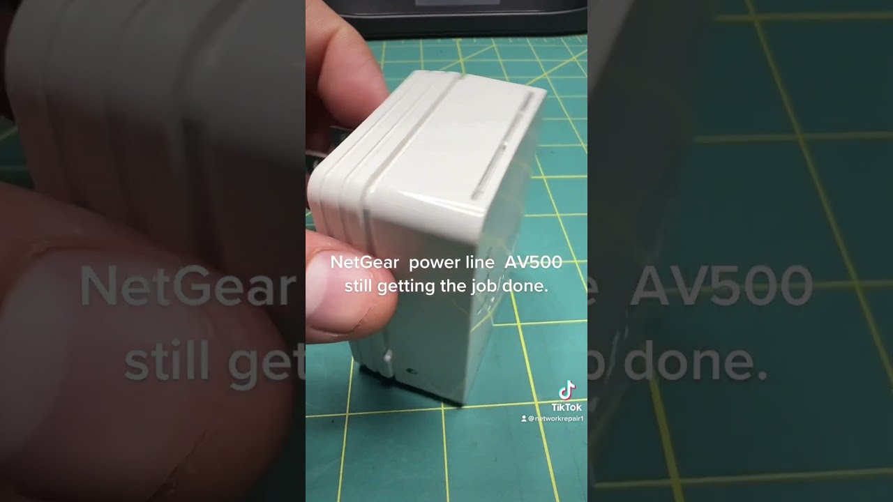 Netgear Powerline AV500. 