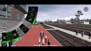Trainz 3 Mobile CSX C40-8 Hopper Train Passes Through The Kickstarter County Station