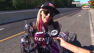 ANGIE SMITH MAKES NHRA HISTORY | ALL FINAL ROUNDS FROM POTOMAC NATIONALS