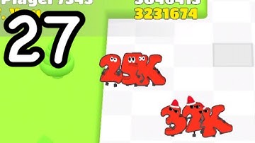 Numbers.io 3D Gameplay Walkthrough Part 27 (iOS Android)