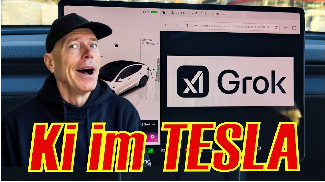 KI Grok als Assistent jetzt im Tesla nach Software Update verfügbar - Erster Test - Überraschend !
