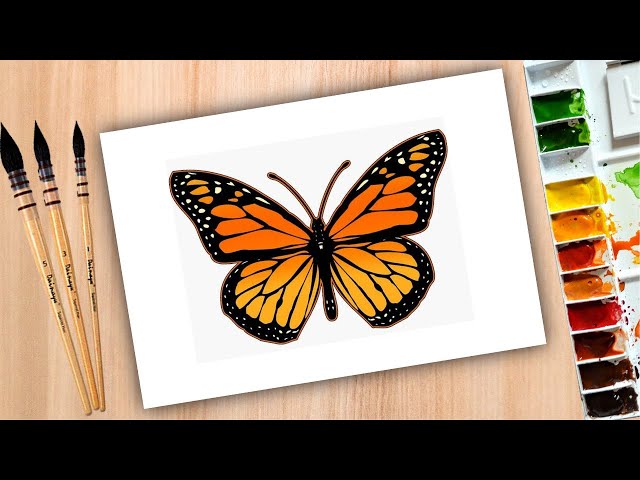 26 Beautiful Butterfly Painting Ideas