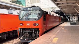 TR縦貫線 E500形44+46編成 PP自強特急176号 台中方面 瑞芳行き 新左営駅2B番線発車