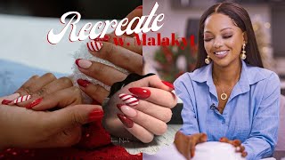 Recreate w. Malakyt: Christmas Holiday Nails