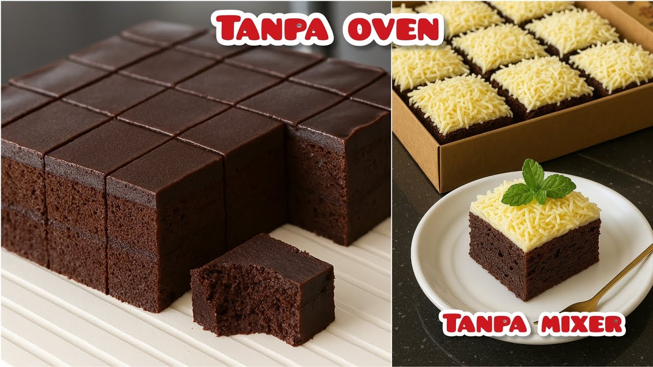 Cake coklat bcl bikin ngiler. Ini 2 resep chocolate cake tanpa oven yang bisa kamu coba di rumah