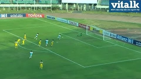Cận cảnh sai lầm của thủ môn Bùi Tiến Dũng khiến Thanh Hóa thua sấp mặt ở AFC Cup
