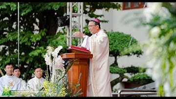 Đức cha Vinsơn Nguyễn Văn Bản - Gm. Gp. Hải Phòng - giảng lễ tại ĐHGT giáo tĩnh Hà Nội - 2025