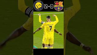 Al Nassr vs Barcelona imaginary match 2026 #football #youtube #shorts