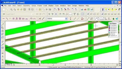 MAXSURF Multiframe - Member Orientation