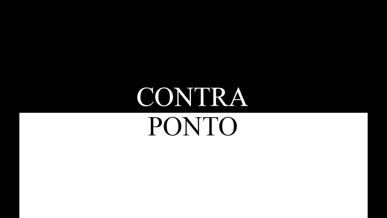 Contraponto - Cantus Firmus e as 5 espécies