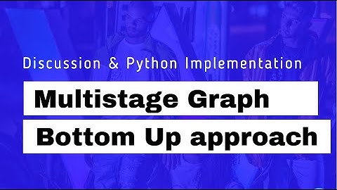 Multistage Graph Shortest Path [Discussion and Python Implementation]
