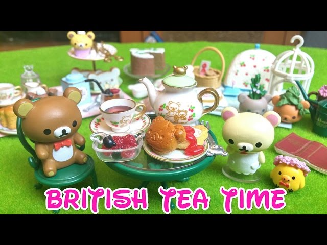 Re-Ment Rilakkuma British Tea Time リーメント リラックマ 憧れの
