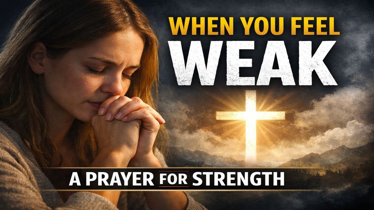 A Prayer for Strength When You Feel Weak | Find Peace, Renewal & God’s ...