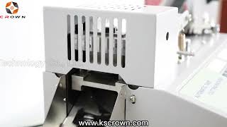 Hook and Loop Strip Cutting Machine for Various Shapes WL-860 - Suzhou Crown
