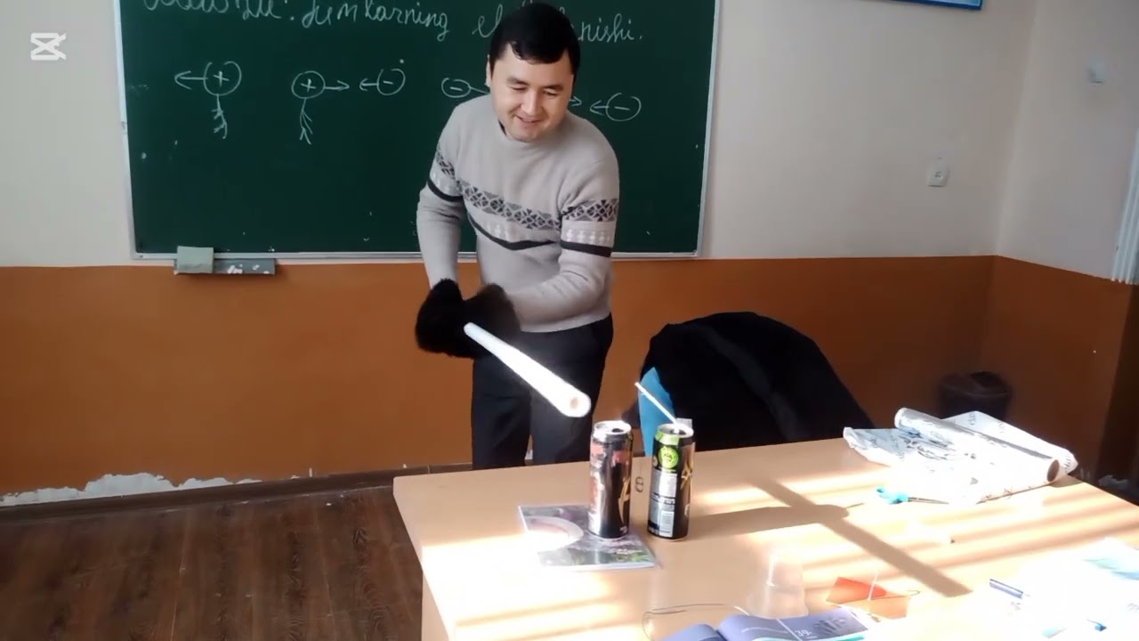 7- sinf Fizika. Jismlarning zaryadlanishi //  Science // elektrostatika // zaryad