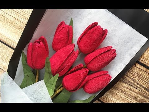 ABC TV Cara Membuat Bunga Tulip Kertas Tulip Dari Tutorial Kerajinan Kertas Kertas
