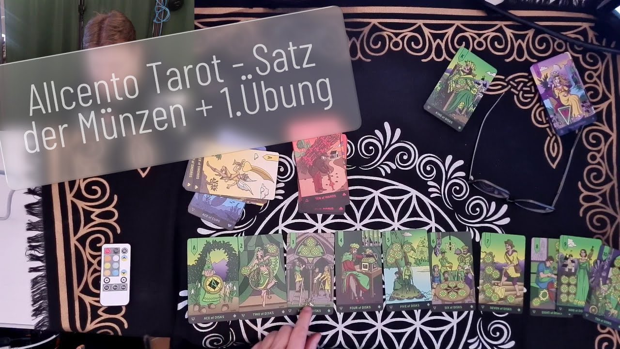 Allcento Tarot Teil 2 | SATZ DER MÜNZEN + weitere praktische Übungen