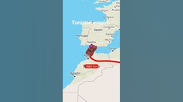 Tunisia empire #googlemaps #travel #googleearth #map #geography #empire #tunisia  #foryou #shorts