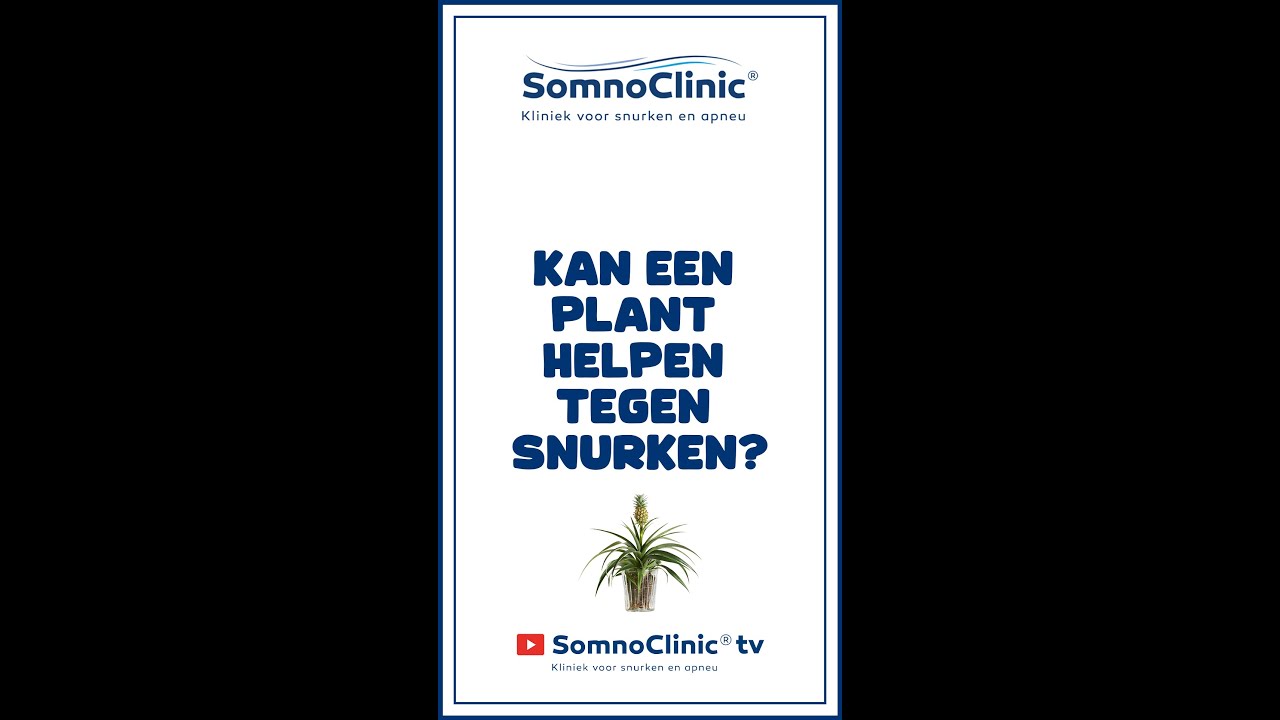 Helpt een plant écht tegen snurken?