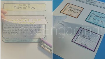 Interactive Notebook for Wonder, by RJ Palacio created by Teacher Julia